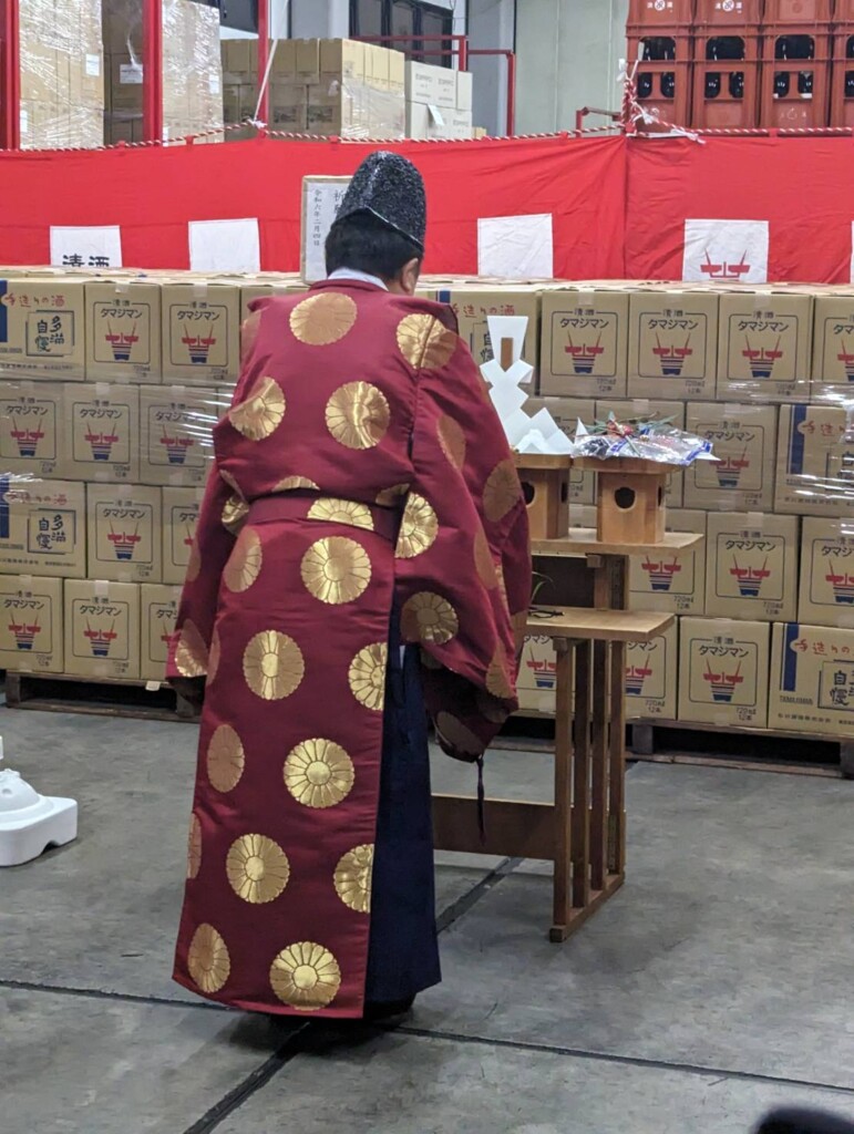 立春朝搾りは年に一度しか飲めない特別なお神酒