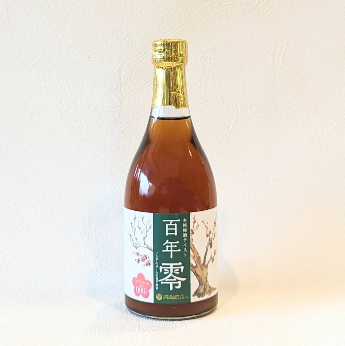 ノンアルコール梅酒　百年零（720ml/￥1000）